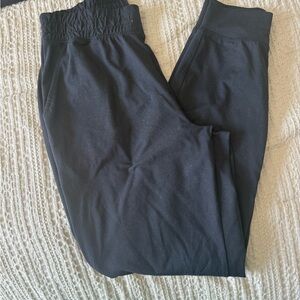 Fabletics Black Elastic Waist Joggers